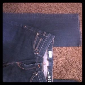 GAP JEANS. 28L.
